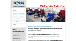 Desktop Screenshot of bewico.de